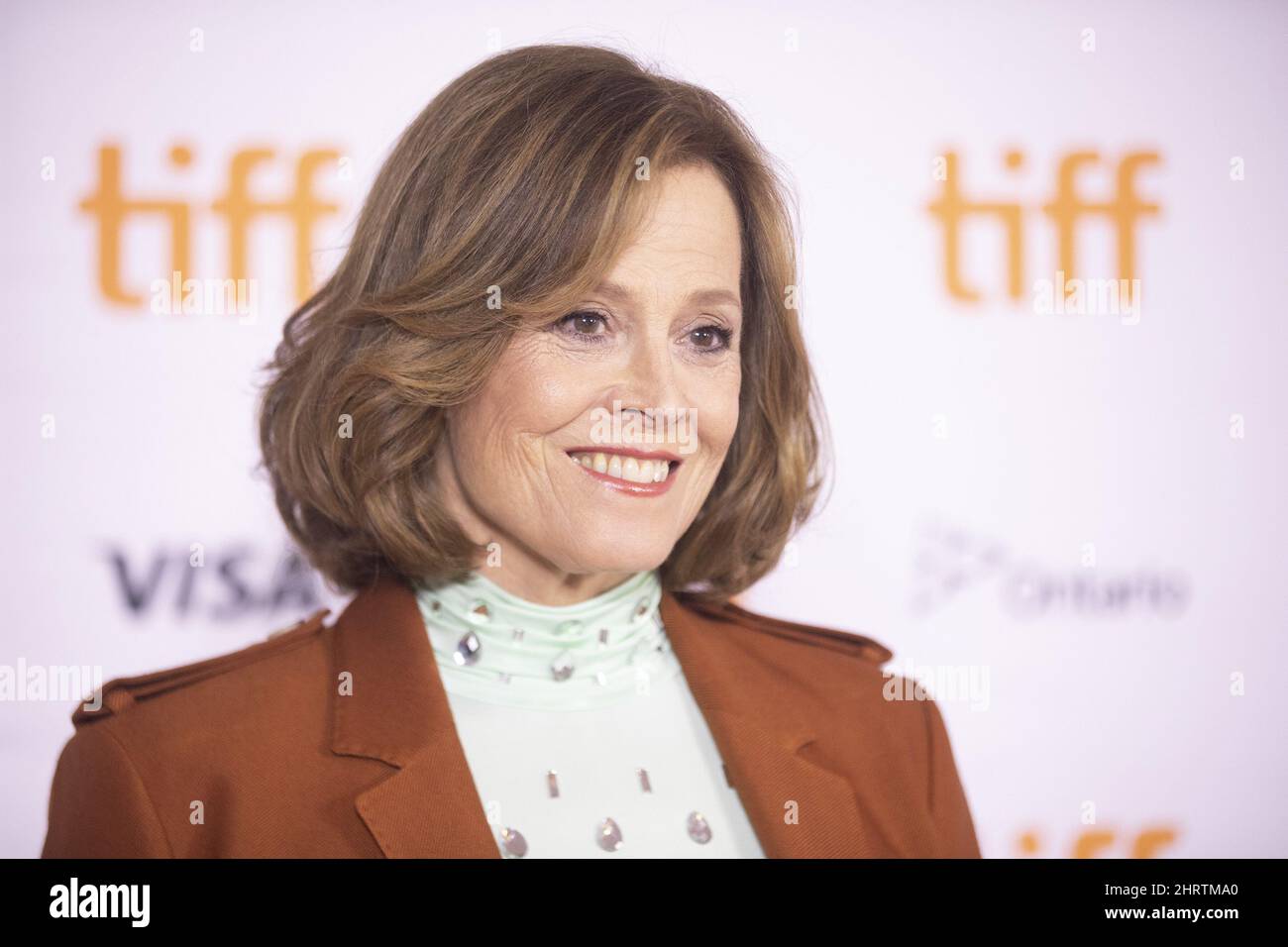 Sigourney Weaver walks the red carpet as she promotes the film "The