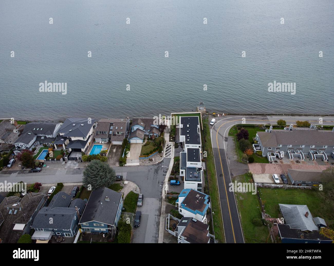 U s a canada border aerial hi-res stock photography and images - Alamy