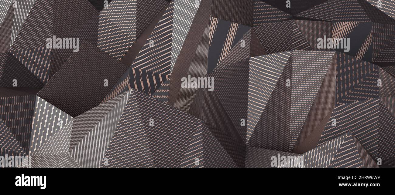 Illustration of Abstract triangles background Stock Photo - Alamy