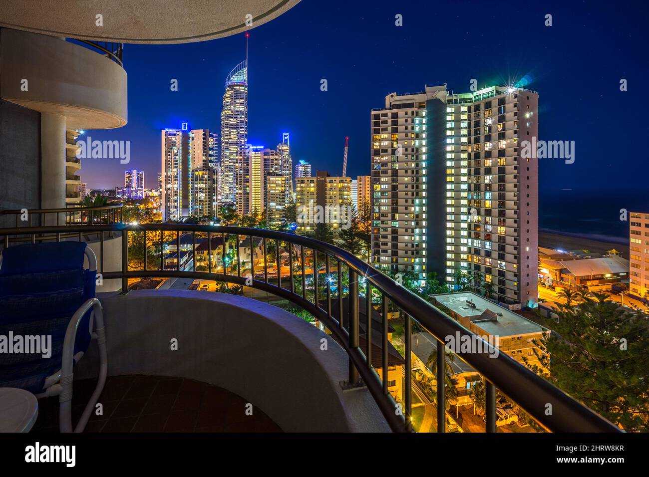 View From Balcony At Night Hi Res Stock Photography And Images Alamy
