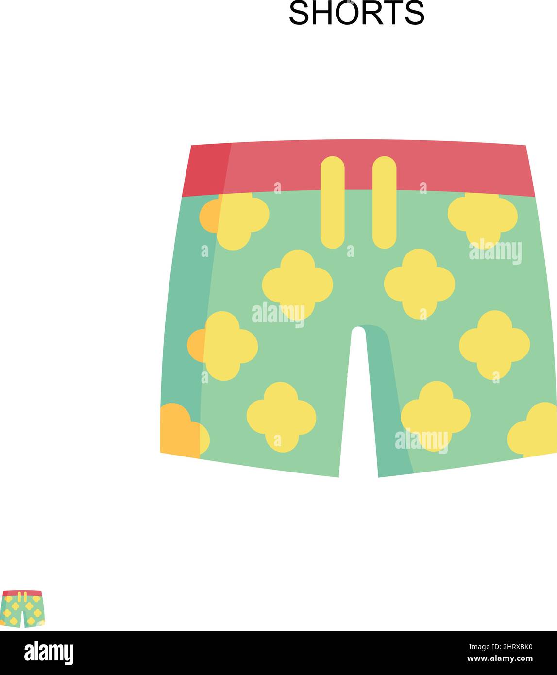 Shorts template Stock Vector Images - Alamy