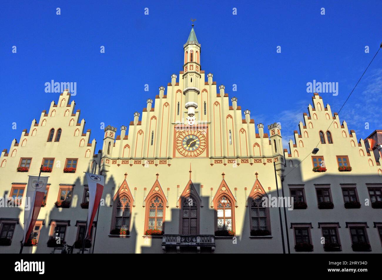 City Hall of Landshut, Germany Stock Photo - Alamy