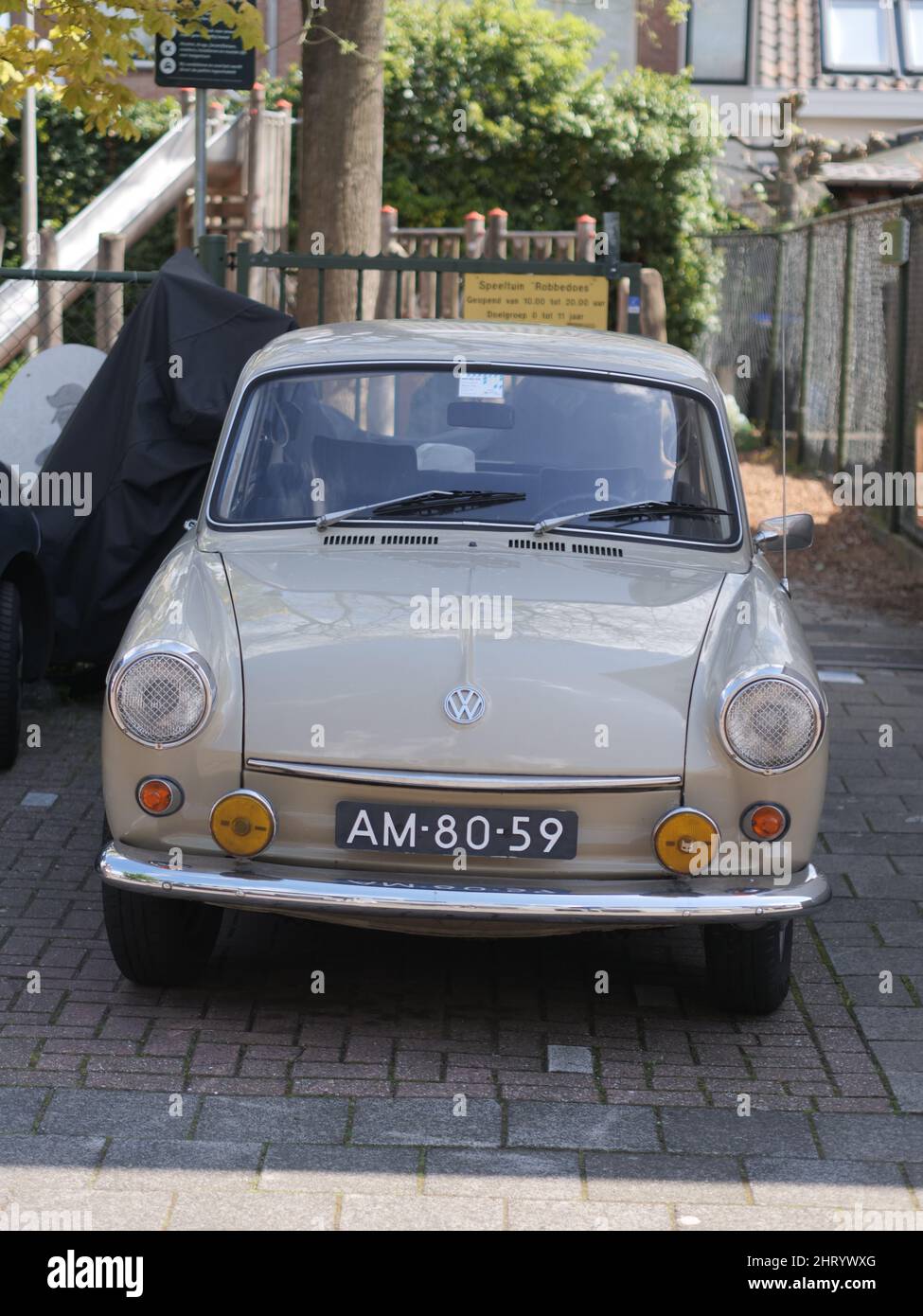 Old classic car in Amsterdam Stock Photo Alamy