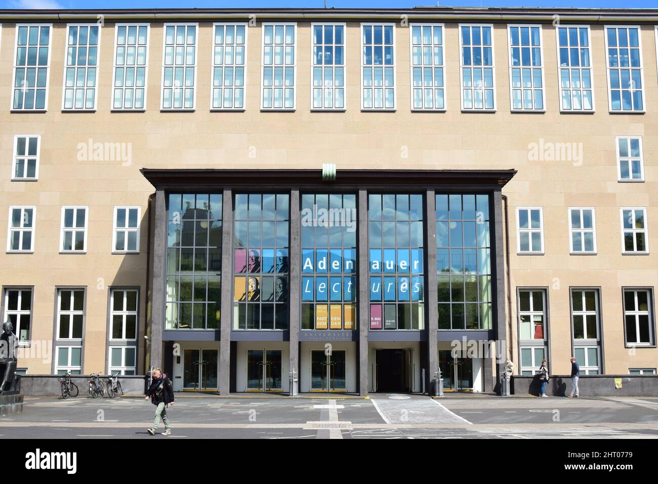Main building of the University of Cologne Stock Photo