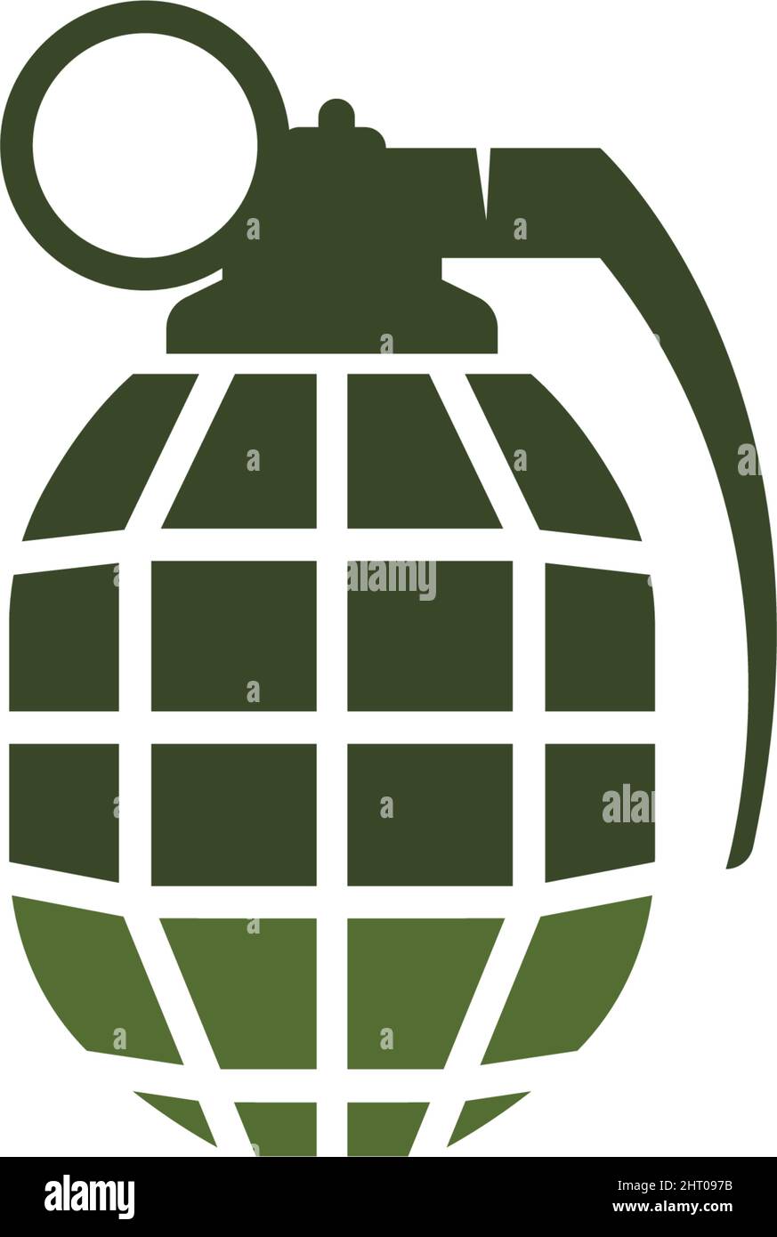 Grenade icon illustration design template Stock Vector Image & Art - Alamy