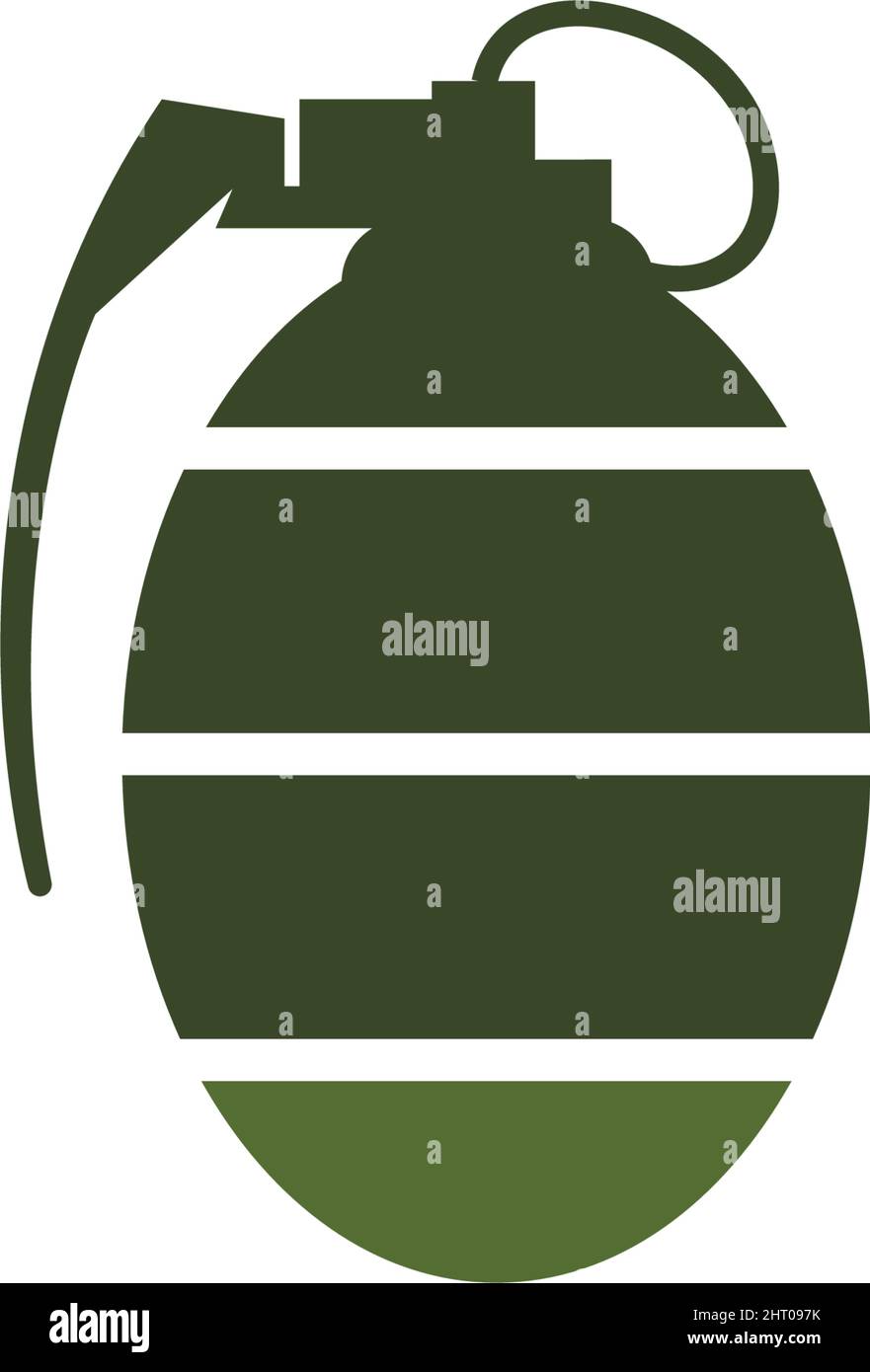Grenade icon illustration design template Stock Vector