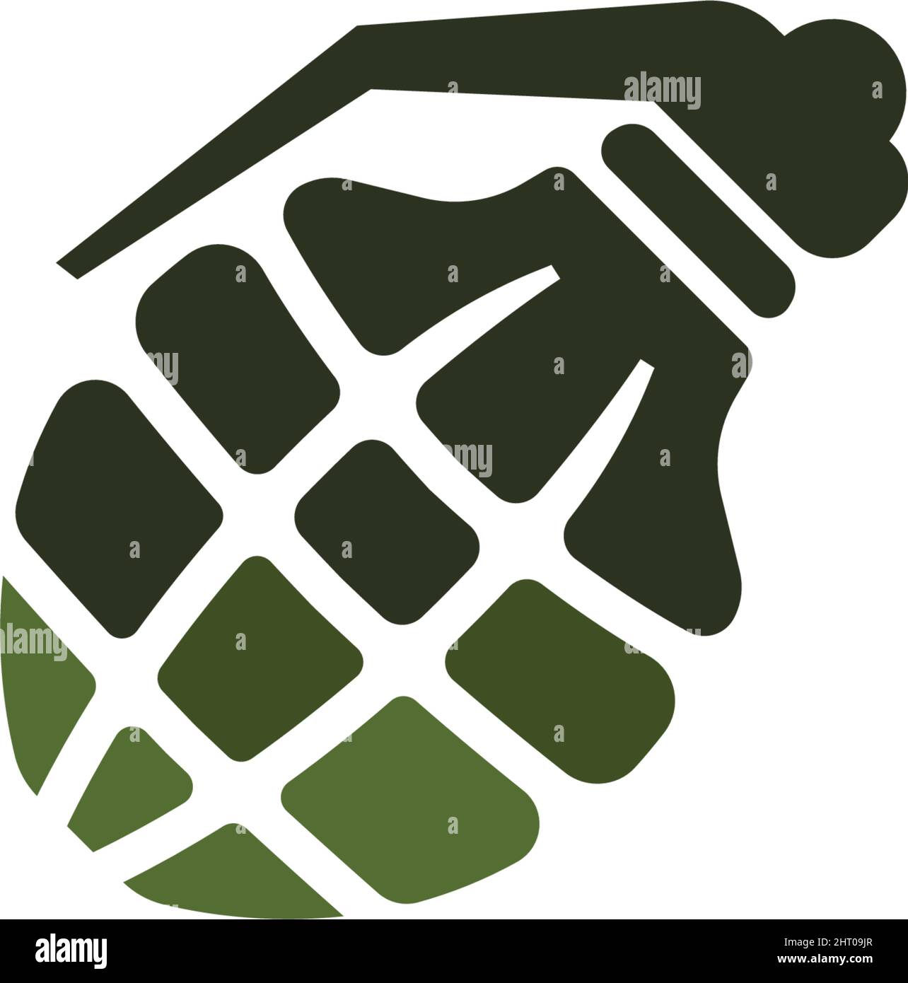 Grenade icon illustration design template Stock Vector Image & Art - Alamy