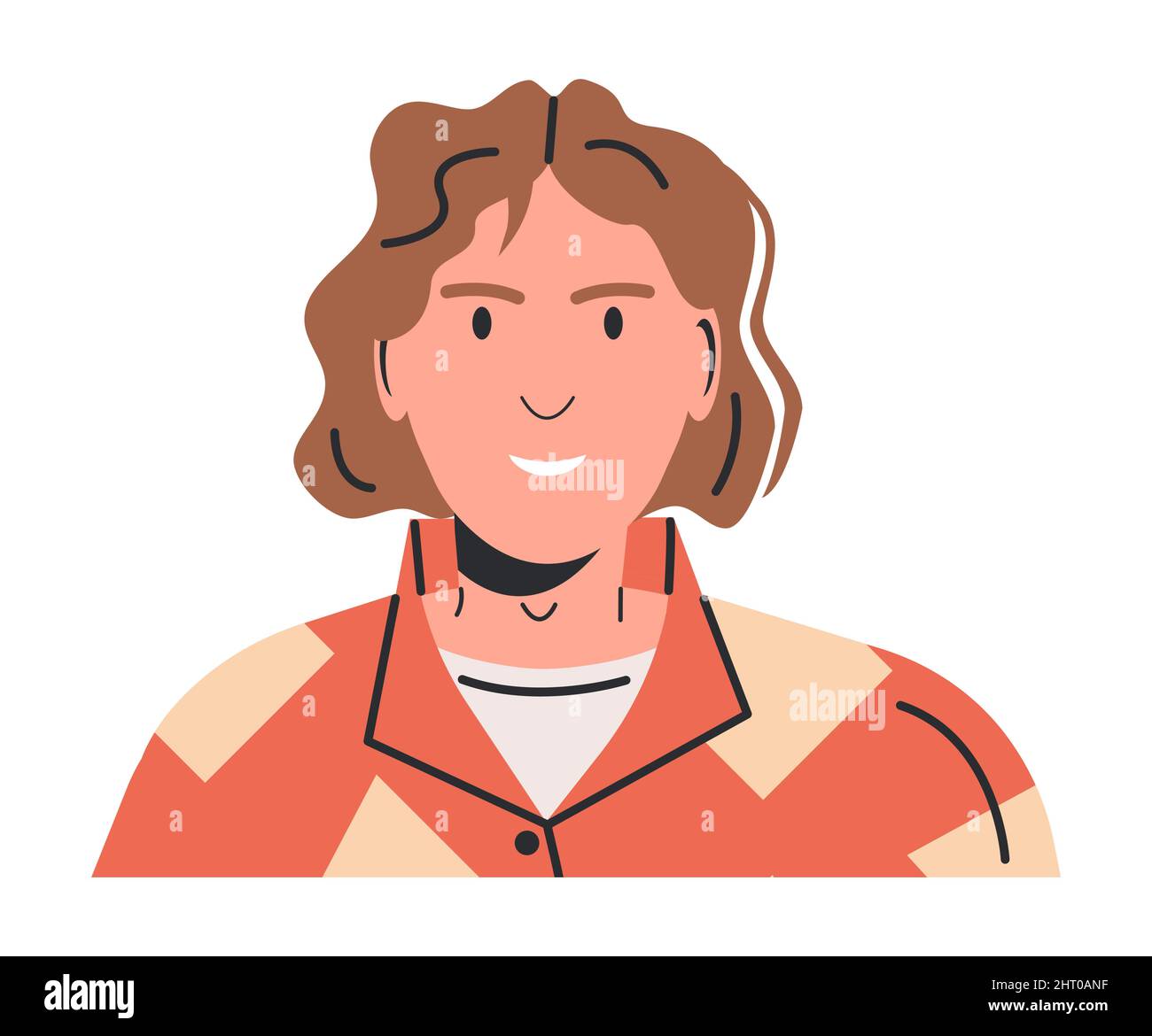 Happy Man in Casual Clothes Isolated Stock Vector Image & Art - Alamy
