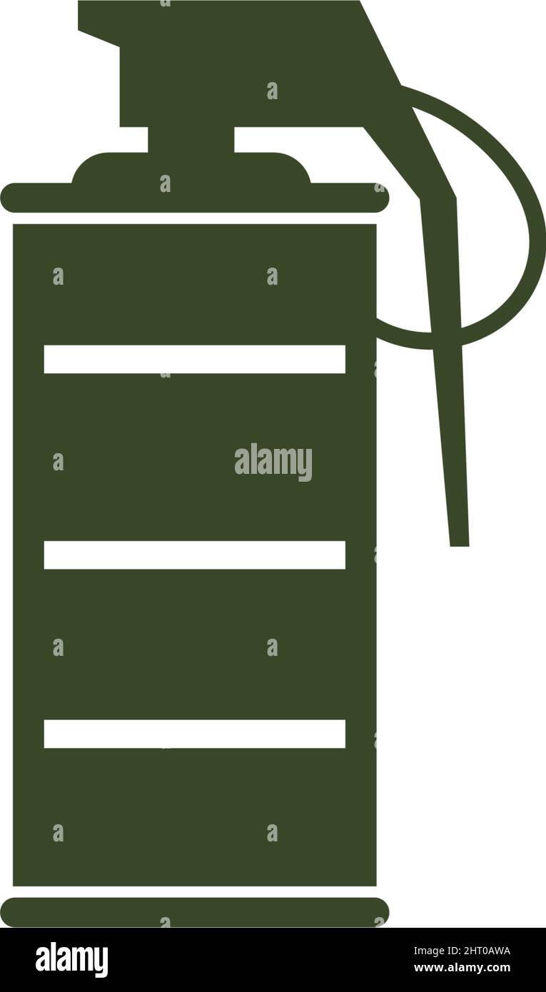 Grenade icon illustration design template Stock Vector Image & Art - Alamy