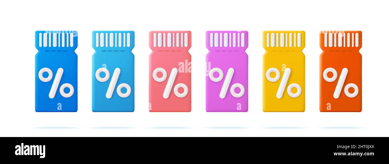 Voucher card cash back template design with coupon code promotion Stock