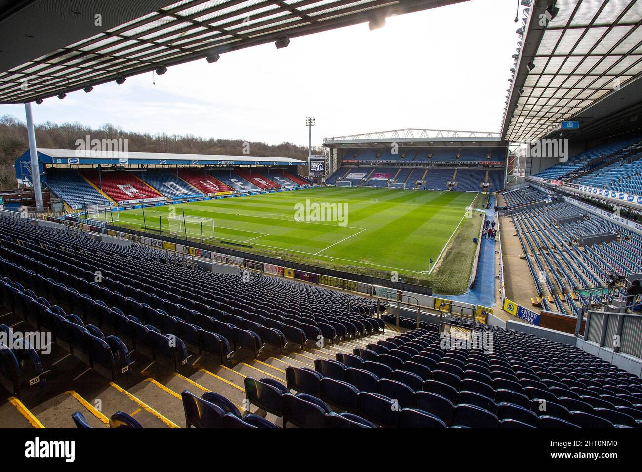 General view of Ewood Park Stock Photo