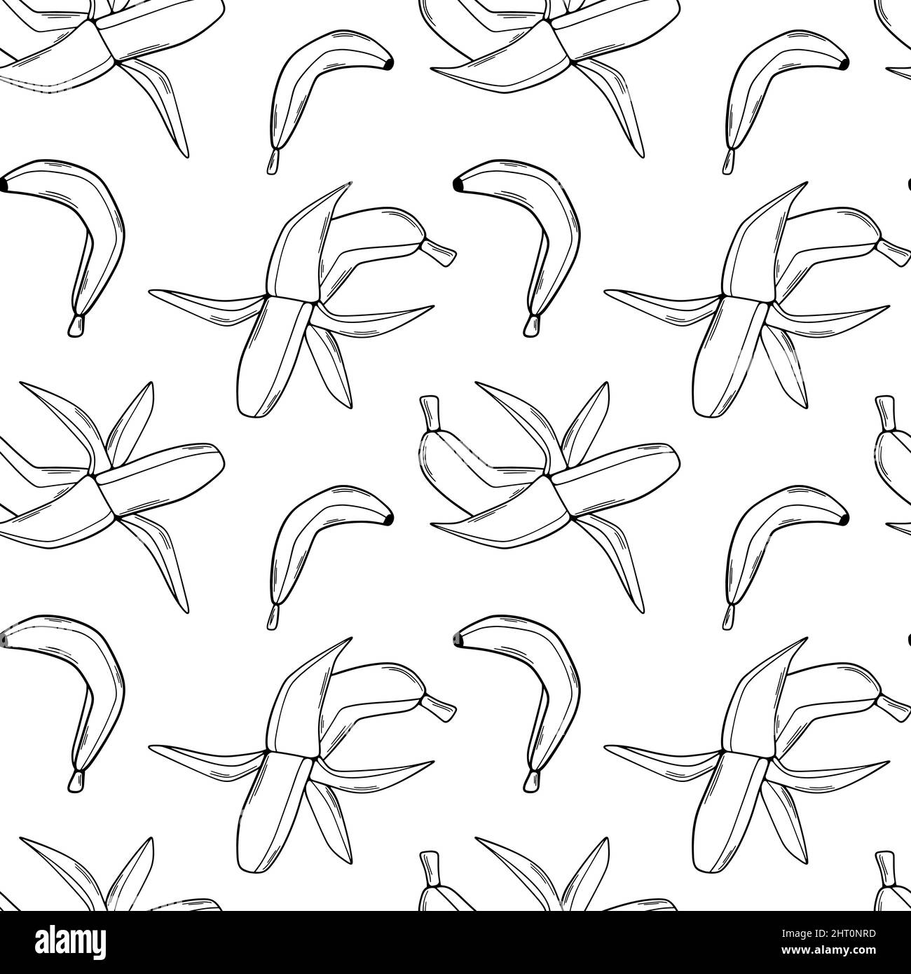 Banana peel skin on Stock Vector Images - Alamy