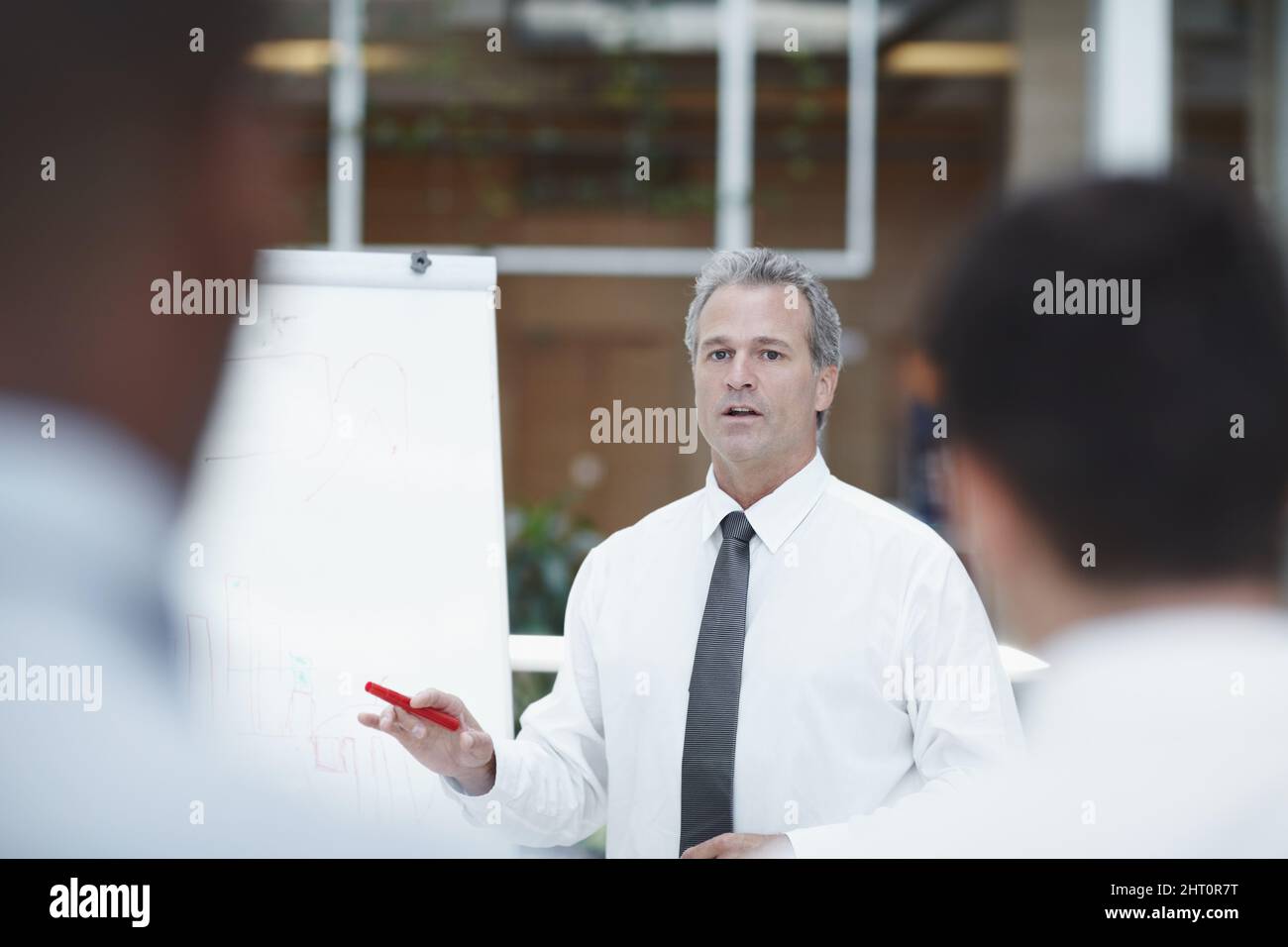 Presentation man suit flip hi-res stock photography and images - Alamy