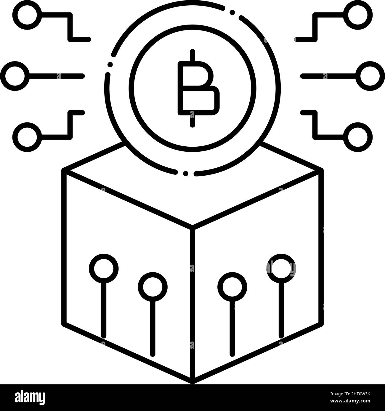 technology ico line icon vector illustration Stock Vector Image & Art ...