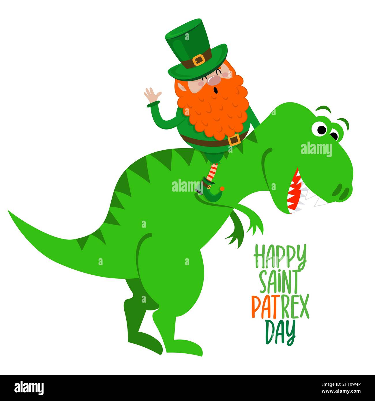 Happy St Patrex Day Funny Dinosaur St Patrick's Day T-Shirt Happy St Patrex Day Funny Dinosaur St Patrick's Day T-Shirt