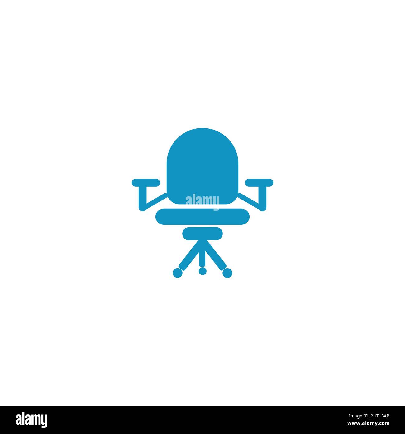 vector business office chair icon modern furniture design. modern
