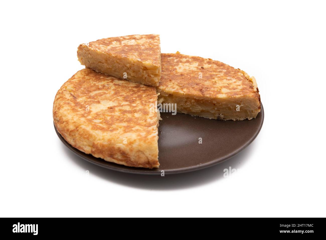 Potato omelette, known as "Spanish omelette". Very consumed in Spain