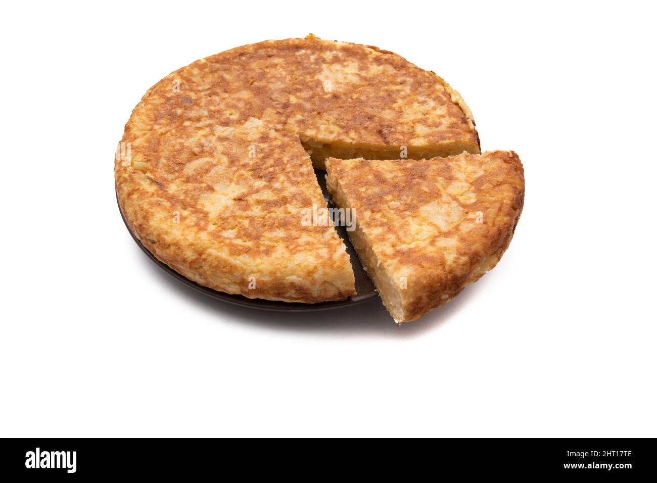 Potato omelette, known as "Spanish omelette". Very consumed in Spain