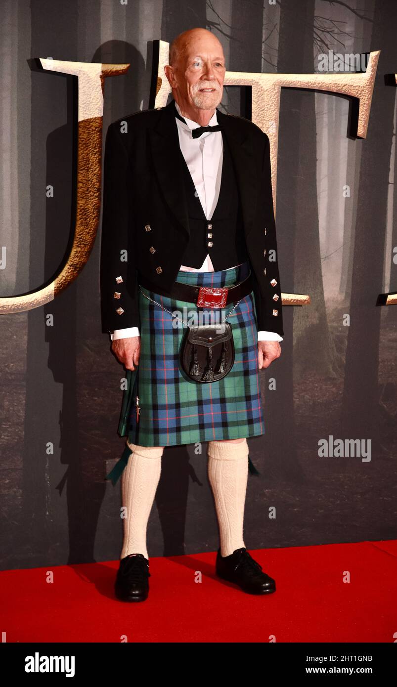 Hugh Ross, Outlander Series 6 Premiere, Royal Festival Hall, Southbank, London. UK Stock Photo