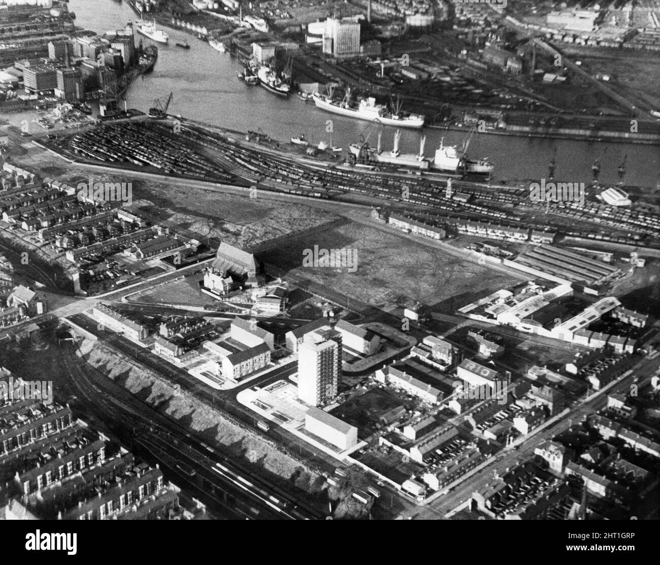 Birkenhead docks wirral Black and White Stock Photos & Images Alamy