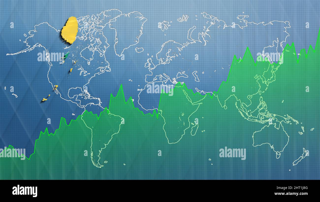 Map of Saint Vincent and the Grenadines, financial success, economy