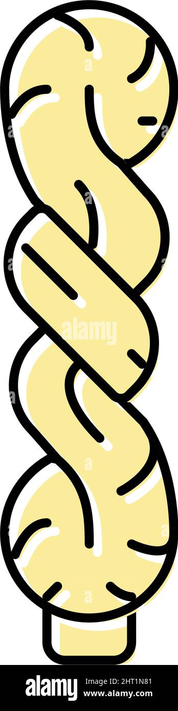 thread fiber silk color icon vector illustration Stock Vector Image ...