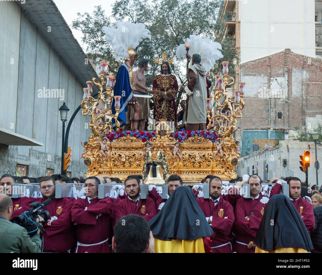 Rescate procession during holy week Stock Photo - Alamy