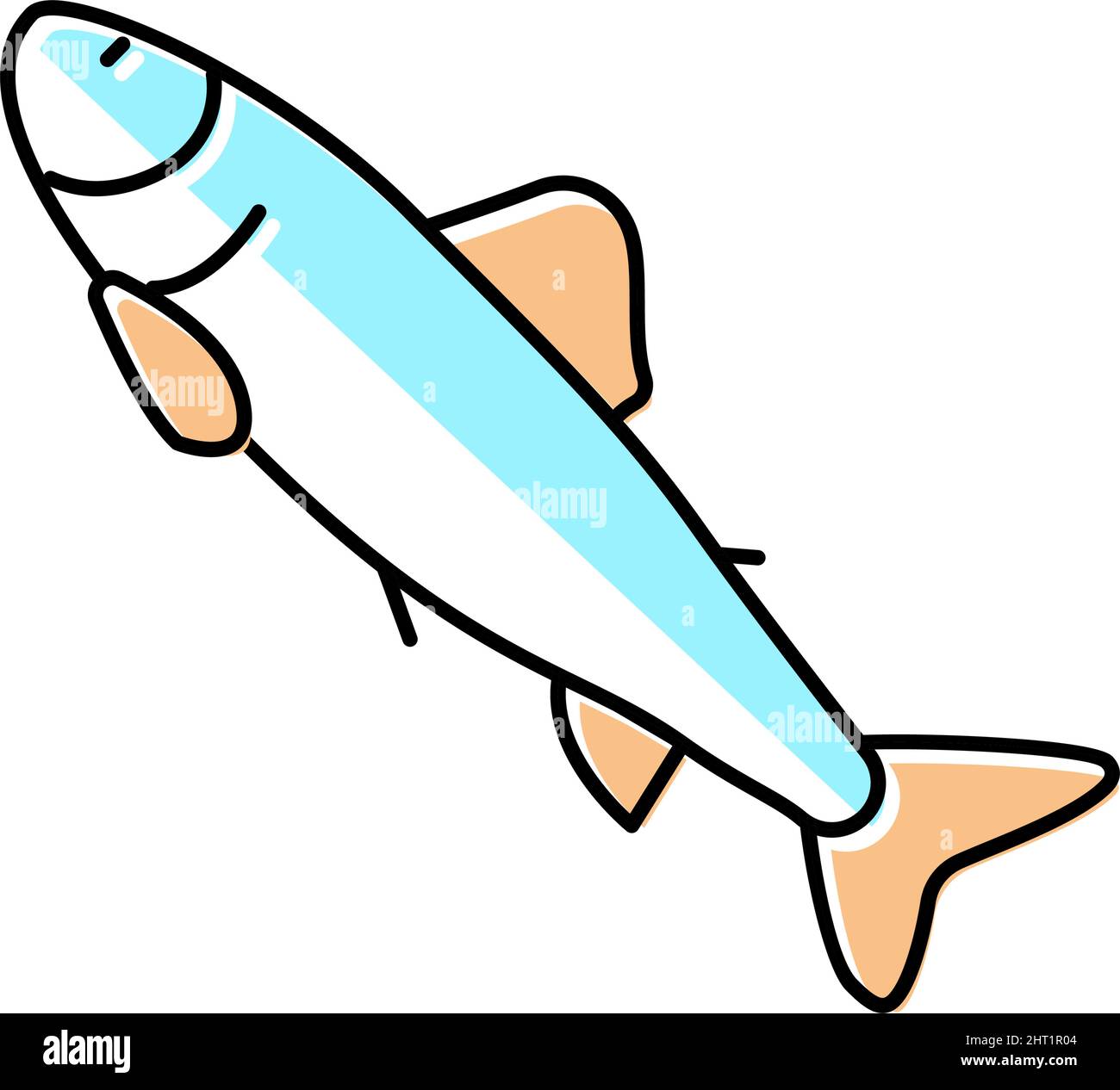 parr salmon color icon vector illustration Stock Vector Image & Art Alamy