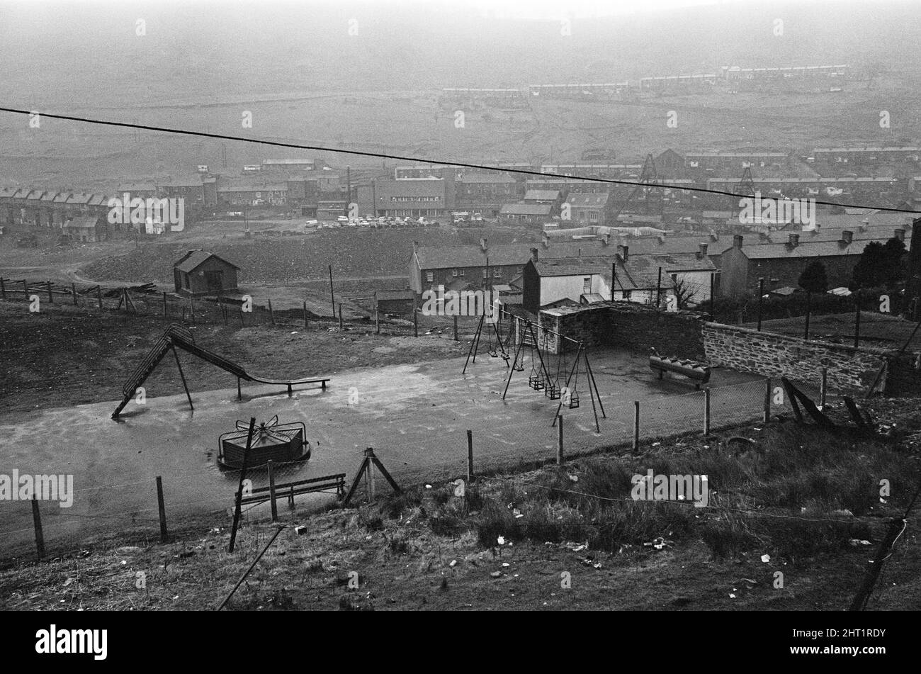 Abertillery, the largest town of the Ebbw Fach valley in what was the historic county of