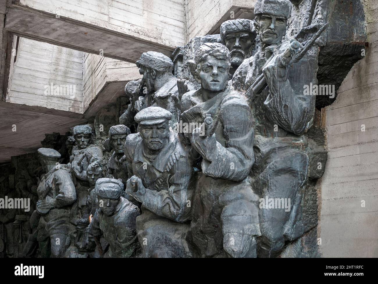 Kiev-Ukraine, Mai 24, 2014: Soviet World War Soldiers Monument, Kiev Navodnitsky Park Ukraine Stock Photo