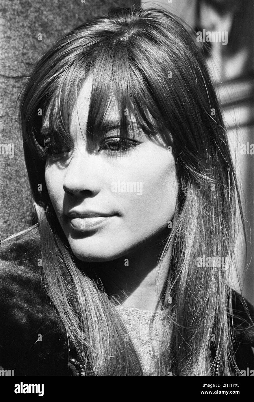 Francoise Hardy, french singer, pictured at St George's Church, Hanover ...