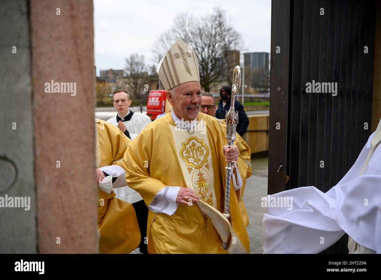 The Most Reverend William Nolan after he was installed as the new Roman