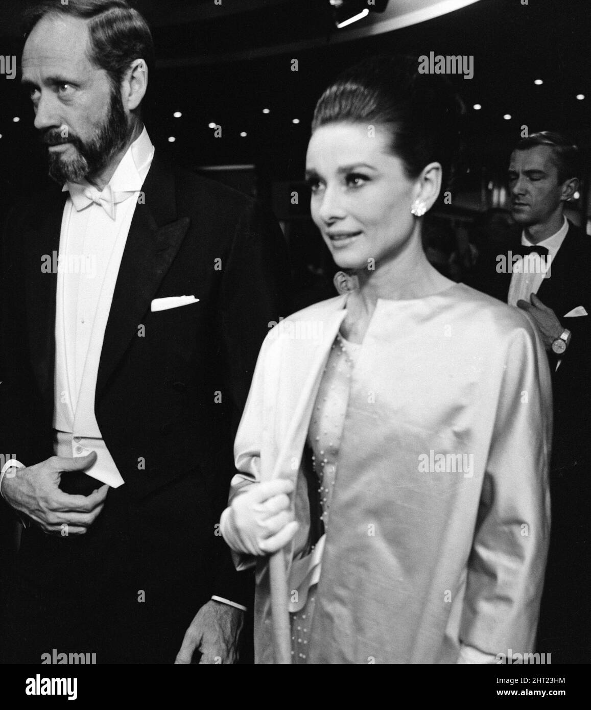 The premier of "My Fair Lady" at the Warner Theatre Leicester Square