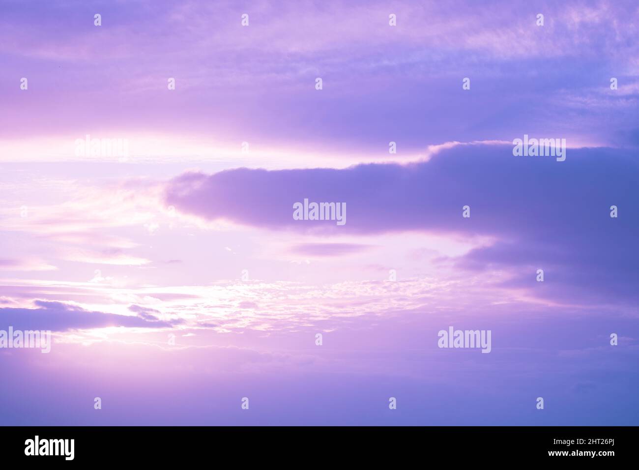 Beautiful cloudy purple sky hi-res stock photography and images - Alamy