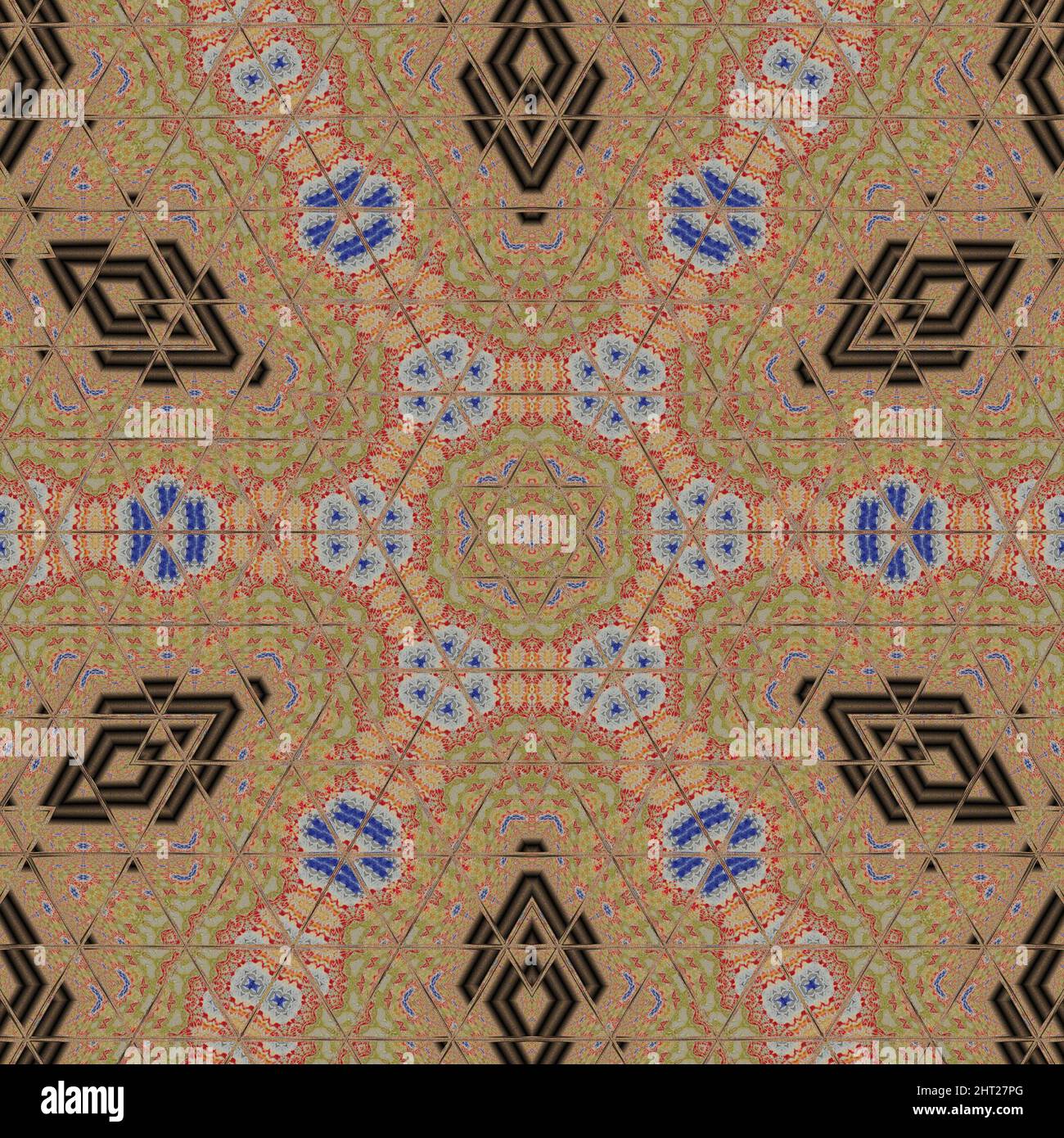 Illustration of a creative pattern design Stock Photo - Alamy