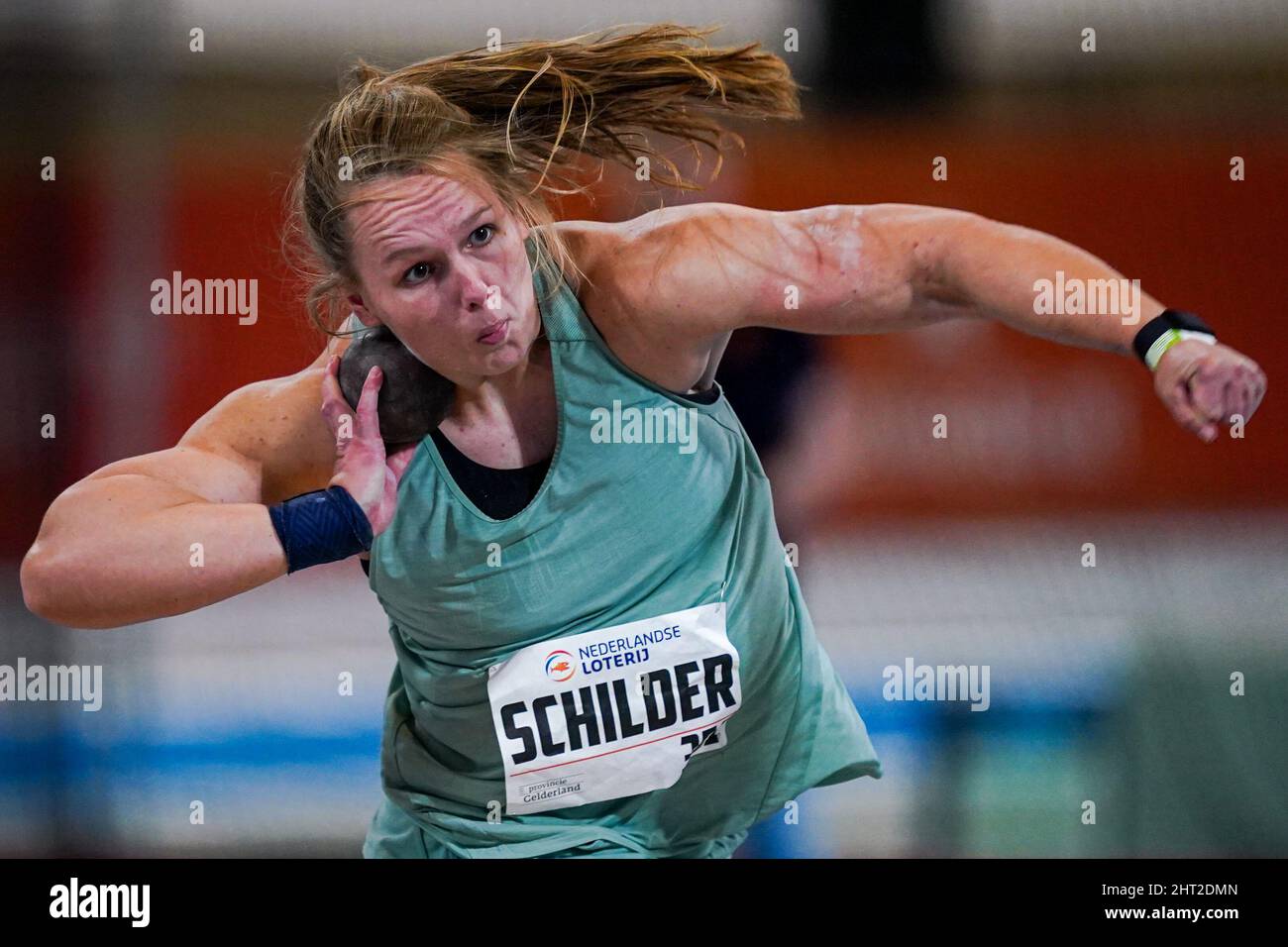 APELDOORN, NETHERLANDS FEBRUARY 26 Jessica Schilder competing during