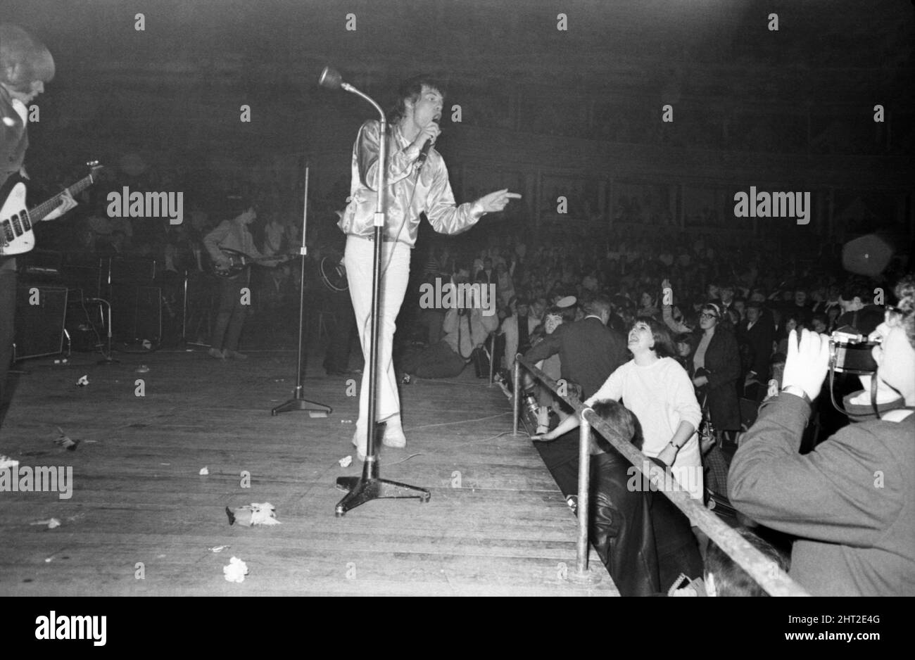 Rolling Stones at Royal Albert Hall, London. 23 September 1966 during