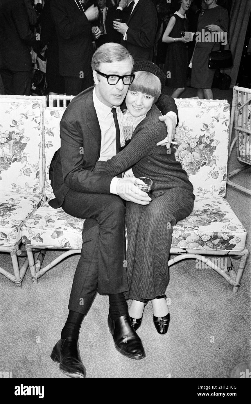 Michael Caine, who stars in the film 'Alfie' poses with