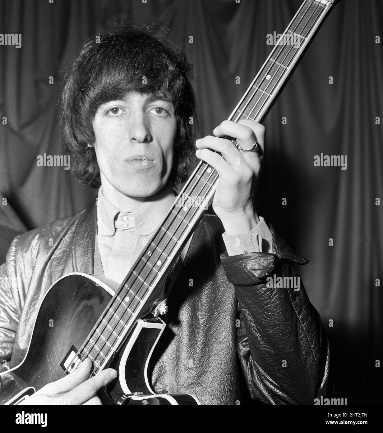 The Rolling Stones performing at The ABC Theatre, Belfast.Bill Wyman ...