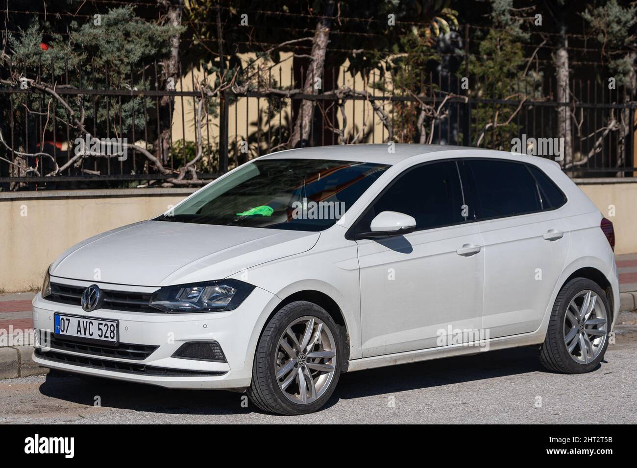 Vw polo silver hatchback hi-res stock photography and images - Alamy