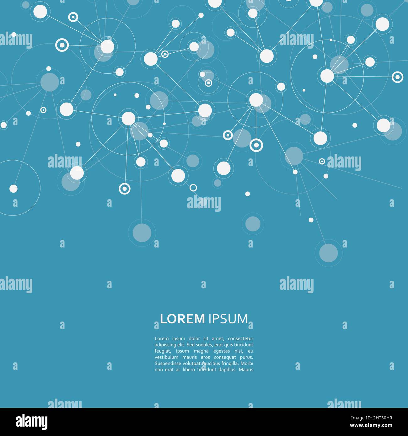 Connection science molecule background Stock Vector Image & Art - Alamy