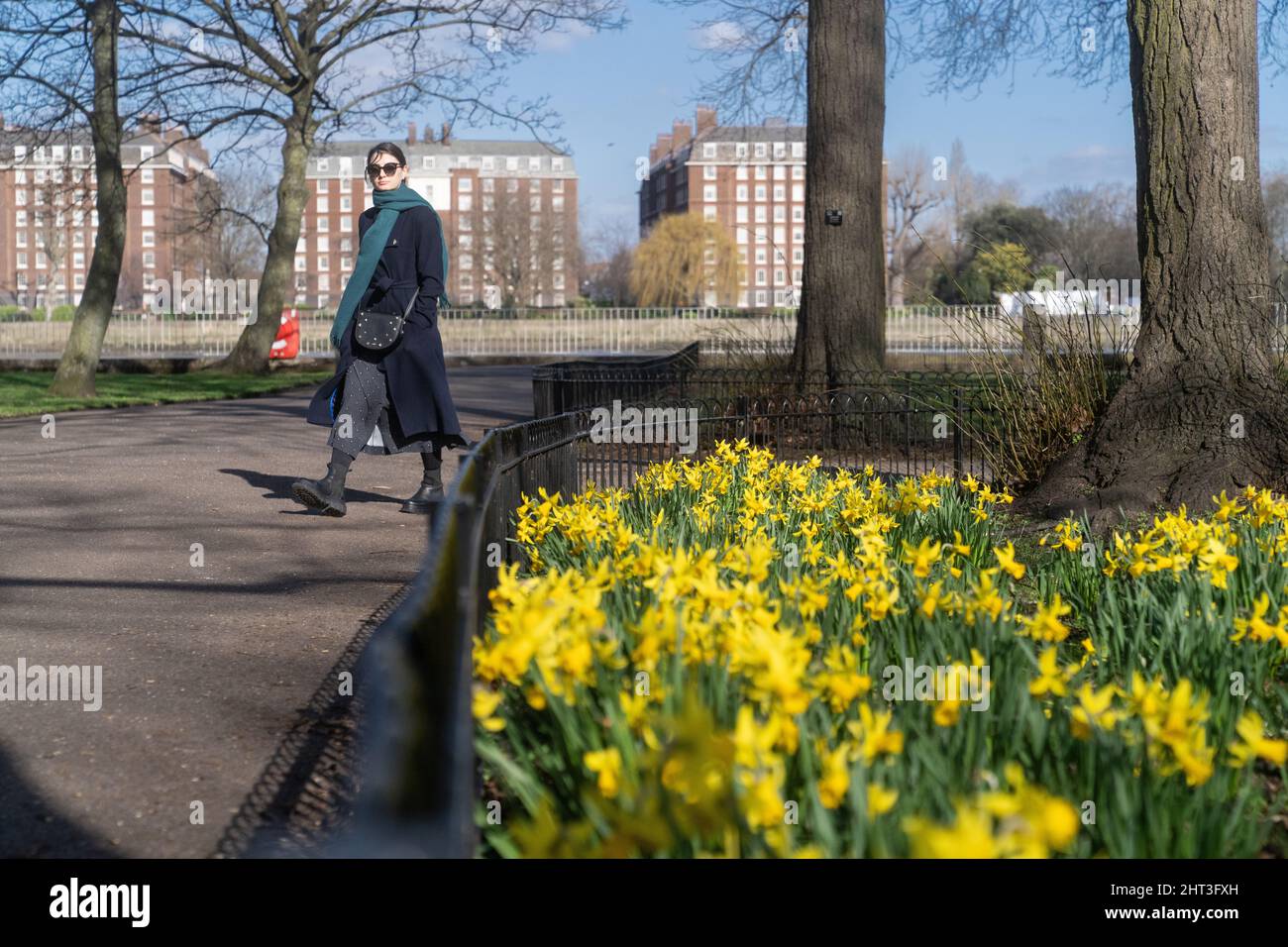 Wandsworth Park, London Stock Photo Alamy