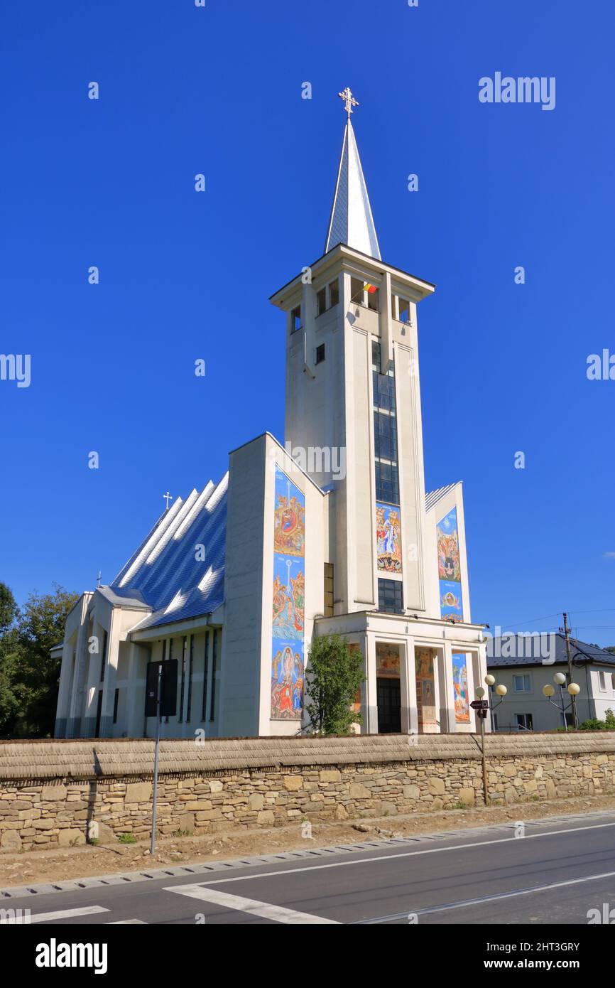 Bogdan Voda, Romania church in maramures, a orthodox church Stock