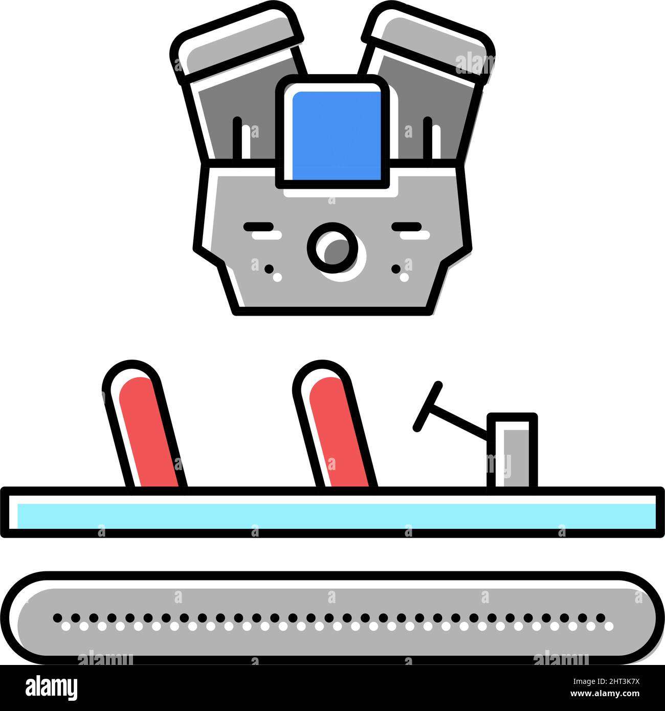 engine installing car color icon vector illustration Stock Vector Image ...