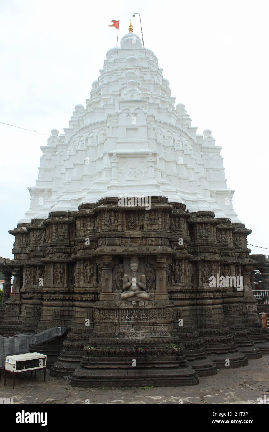 Eighth Jyotirlinga Aundha Nagnath Temple, Maharashtra. Stock Photo