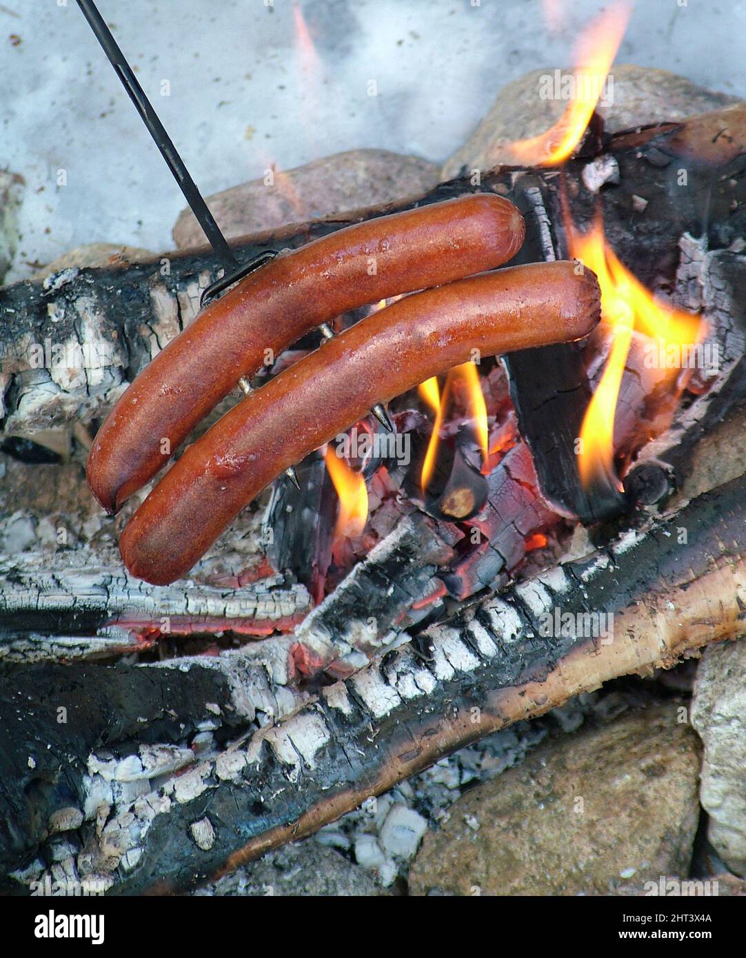 Grilla korv hires stock photography and images Alamy