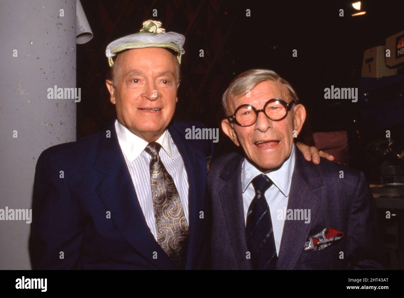 Bob Hope and George Burns Circa 1980's Credit: Ralph Dominguez ...