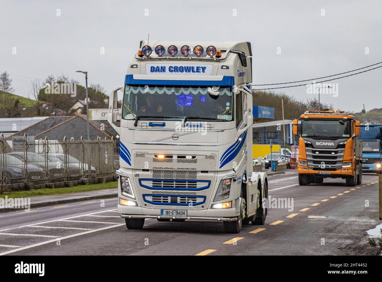 Upton Truck Run in aid of Down Syndrome Centre, Cork Stock Photo Alamy