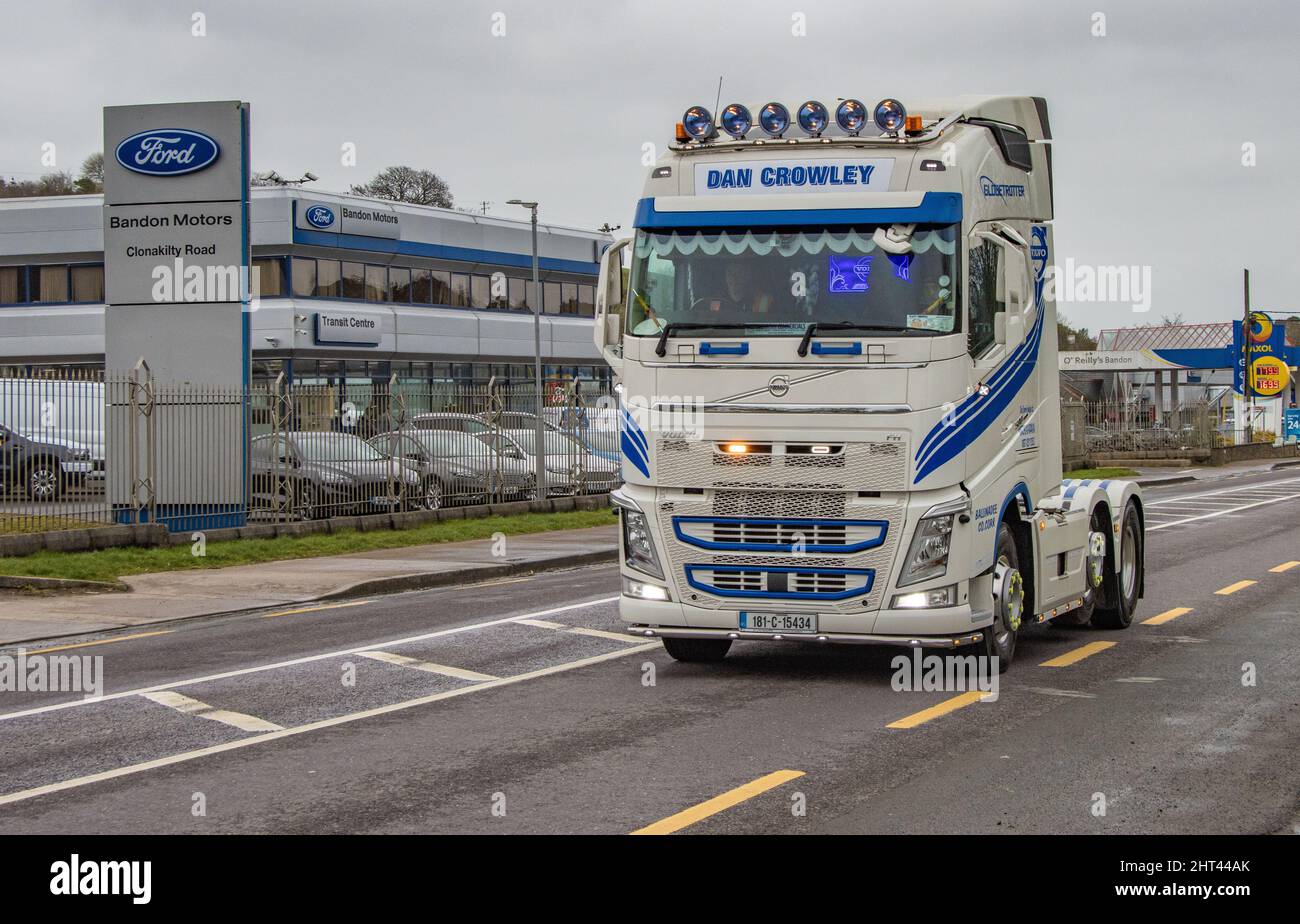Upton Truck Run in aid of Down Syndrome Centre, Cork Stock Photo Alamy
