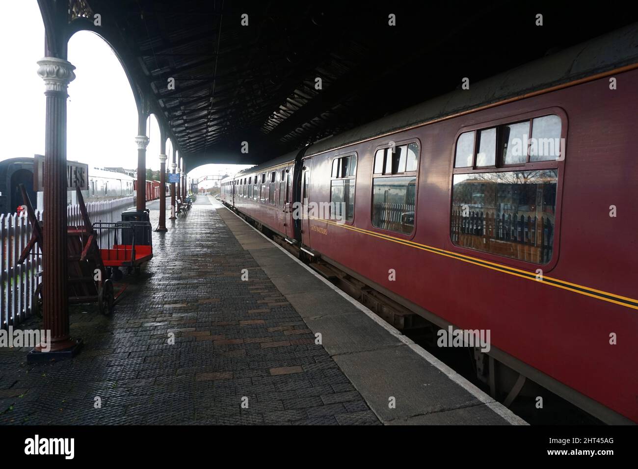 carriage coach No.35185 Stock Photo